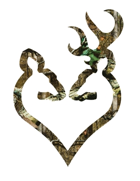 Picture of BRN DECAL BUCK-HEART 6" CAMO 3922290620