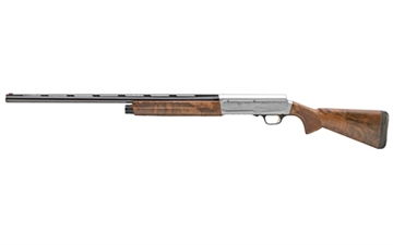 Picture of Browning A5 Ultimate, Semi-automatic Shotgun, 12 Gauge, 3" Chamber, 28" Barrel, Silver Receiver, Walnut Stock, Includes 3 Choke Tubes - Improved Cylinder, Modified & Full Invector, Right Hand, 4 Rounds 0118203004