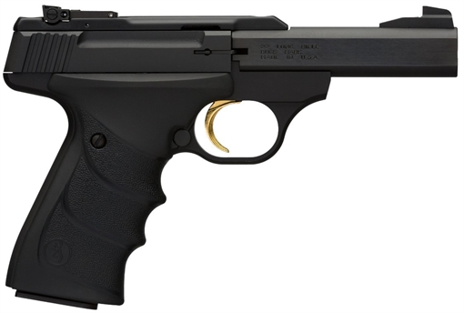 Picture of Browning Buck Mark Standard Micro *CA Compliant 22 LR 10+1 4" Slab Side Barrel, Matte Black Serrated Steel Slide & Aluminum Frame, Black Overmolded Grips 051408490