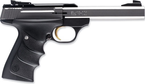 Picture of Browning Buck Mark Standard *CA Compliant 22 LR 10+1 5.50" Slab Side Barrel, Stainless Serrated SS Slide, Matte Black Aluminum Frame, Finger Grooved Black Ultragrip RX Grip 051409490
