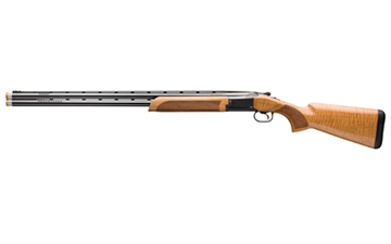 Picture of Browning Citori 725 Sporting Maple, Over/Under Shotgun, 12 Gauge, 3" Chamber, 30" Ported Barrels, Gloss Blued Finish, Black, HiViz Pro Comp Front with Ivory Mid Bead, AAAA Gloss Finish Maple Stock, Includes 5 Choke Tubes - F,IM,M,IC,SK, 2 Rounds 0182463010