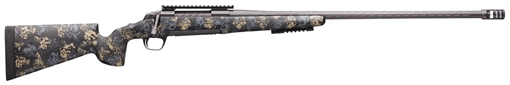 Picture of BROWNING X-BOLT PRO MCMILLIAN LR RIB 300 WIN MAG 26" FLUTED BBL MB GRAY CAMO CMILLIAN STOCK RAIL 3RD 035545229