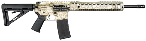 Picture of BLACK RAIN CRYPT RIA 5.56 16IN HBAR BBL 12IN MLOK HYBRID HG GREEN ANODIZED SKULLS 30RD MAG BROCRYPTGRN BRO-CRYPT-GRN