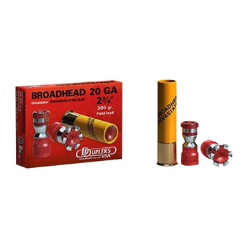 Picture of Ddupleks Usa 20 GAUGE 2-3/4'' 300GR STEEL SLUG 5/BOX 20D20