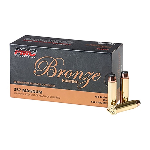 Picture of Pmc Ammunition 357 MAGNUM 158GR JACKETED SOFT POINT 50/BOX 357A