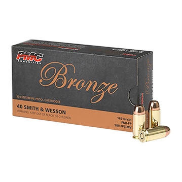 Picture of Pmc Ammunition 40 S&W 165GR FULL METAL JACKET 50/BOX 40D