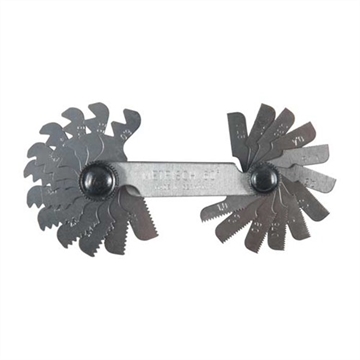Picture of Brownells STRAIGHT THREAD PITCH GAUGE, METRIC MTPG 69-M MTPG 69-M MTPG 69-M