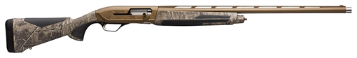 Picture of Browning Maxus II Wicked Wing 12 Gauge 3.5" 4+1 26" Barrel, Burnt Bronze Cerakote Metal Finish, Realtree Timber with Overmolded Grip Panels Stock 011732205