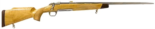 Picture of Browning X-Bolt White Gold Medallion 270 WSM 3+1 24" Stainless Steel Octagon Barrel & Engraved Receiver, Gloss AAA Maple Stock, Rosewood Fore-End & Grip Cap 035332248