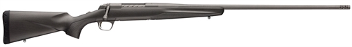 Picture of Browning X-Bolt Pro Tungsten 30 Nosler 3+1 26" Barrel With Muzzle Brake, Spiral Fluted Bolt, Tungsten Gray Cerakote, Textured Grip Paneled Carbon Fiber Stock 035459295