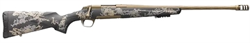 Picture of Browning X-Bolt Mountain Pro Burnt Bronze SPR 6.8 Western 3+1 20" Fluted, Burnt Bronze Cerakote Barrel/Rec, Carbon Fiber Stock With Accent Graphics, Recoil Hawg Muzzle Brake 035582299