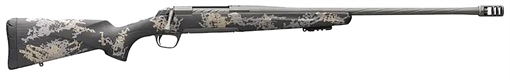 Picture of Browning X-Bolt Mountain Pro SPR 7mm PRC 3+1 20" Steel Fluted Sporter Barrel, Tungsten Gray Cerakote Steel Receiver, Accent Graphic Black/ Carbon Fiber Stock, Right Hand 035583298