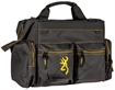 Picture of Browning Black & Gold Shooter's Bag Black w/Buck Mark Logo Ripstop Polyester 121095899