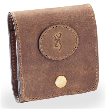 Picture of Browning Cartridge Case Crazy Horse Brown Leather 10rd Rifle Belt Loop Mount 12199