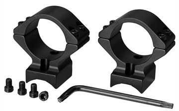 Picture of Browning T-Bolt Integrated Scope Mount/Ring Combo Matte Black 1" Low 12338