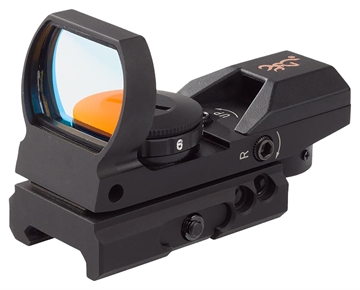 Picture of Browning Buck Mark Reflex Sight Black Anodized 1x 3 MOA Red Dot Multi Reticle Rimfire Pistol/Rifle 1290230