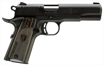 Picture of Browning 1911-22 Black Label Full Size Frame 22 LR 10+1, 4.25" Stainless Steel Barrel, Matte Black Serrated Slide & Polymer Frame w/Beavertail 051814490