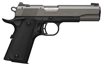 Picture of BROWNING 1911-22 BLACK LABEL HGA 22LR 4.25" BBL BLACK/TUNGSTEN 10/RD MAG 051889490