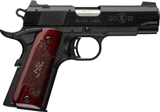 Picture of BROWNING 1911-22 BLACK LABEL MEDALLION 22LR 3.6" COMPACT* 051070490