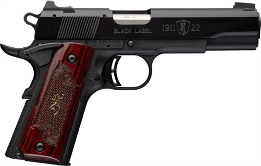 Picture of BROWNING 1911-22 BLACK LABEL MEDALLION 22LR 4.25" FULL SZ* 051069490