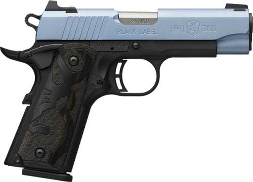 Picture of BROWNING 1911-380 HGA 380ACP 3 5/8IN BBL POLAR BLUE CERAKOTE 8/RD MAG 051990492