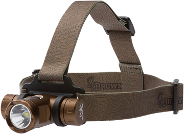Picture of Browning Blackout Elite Headlamp Burnt Bronze 4/860 Lumens White LED/Green 3713345