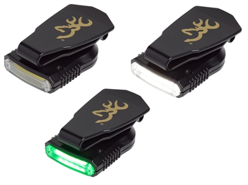 Picture of Browning Night Seeker 2 10/21 Lumens Green/White LED Bulb Cap Light 22 yds Distance 3715179