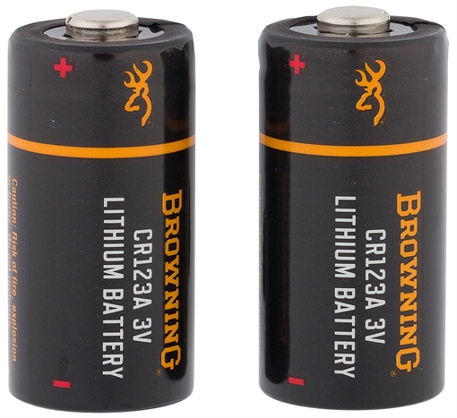 Picture of Browning CR123A Lithium Batteries 3 Volt 1 (2 PK) 3742000