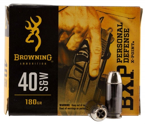 Picture of BROWNING 40 S&W BXP JHP 180 GR B191700401