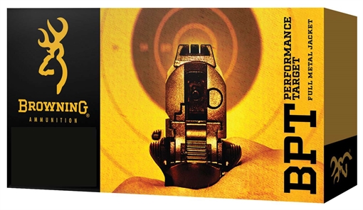 Picture of BROWNING 9MM FMJ 115 GR 100RD/BX 5BX/CS B191800381