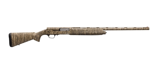 Picture of Browning A5 12 Gauge 26" Barrel 3.5" 4+1, Full Coverage Mossy Oak Bottomland, Textured Synthetic Stock With Closed Radius Pistol Grip 0118282005