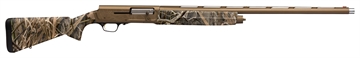 Picture of Browning A5 Wicked Wing, Semi-automatic Shotgun, 12 Gauge 3.5" Chamber, 28" Burnt Bronze Cerakote Barrel, Burnt Bronze Camo Cerakote Finish, Mossy Oak Shadow Grass Habitat Composite Stock, Fiber Optic Front Sight, Includes 3 Invector Plus Choke Tubes - F, M, IC, 4 Rounds 0119002004