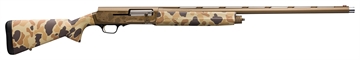 Picture of Browning A5 Wicked Wing 12 Gauge 26" 4+1 3.5" Burnt Bronze Cerakote Vintage Tan Camo Fixed Textured Grip Panels Stock Right Hand (Full Size) Includes Banded Invector-DS Extended Chokes 0119072005
