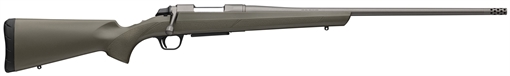 Picture of Browning AB3 Composite, Bolt Action Rifle, 308 Winchester, 22" Sporter Contour Barrel, 1:12 Twist, Threaded M13X.75, Muzzle Brake, Cerakote Finish, Tungsten, Weather Resistant Composite Olive Drab Green Stock, 4 Rounds, 1 Magazine 035842218