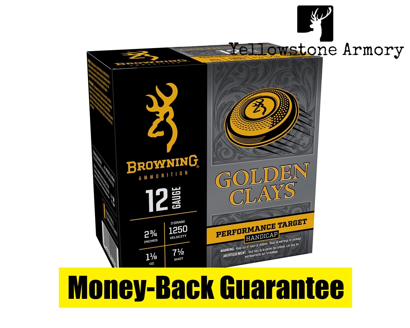 Browning Ammo Golden Clays 12Gauge 2.75