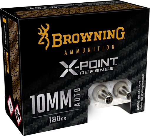Picture of Browning Ammunition 10MM AUTO 180GR X-POINT 20/BOX B191700102