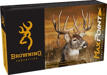 Picture of Browning Ammo Max Point 6.5Creedmoor 140gr 20 Per Box/10 Case B192100652