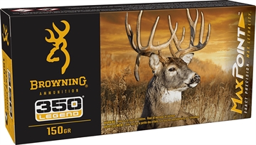 Picture of Browning Ammo Max Point 350Legend 150gr 20 Per Box/10 Case B192103502