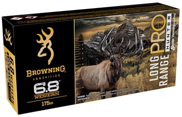 Picture of Browning Ammo Long Range Pro Hunter 6.8Western 175gr Sierra Tipped GameKing 20 Per Box/10 Case B192500682