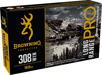 Picture of Browning Ammunition 308 WINCHESTER 168GR SIERRA TIPPED MATCHKING 20/BOX B192503081