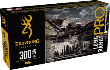 Picture of Browning Ammunition 300 WSM 195GR SIERRA TIPPED MATCHKING BOAT TAIL 20/BOX B192530001