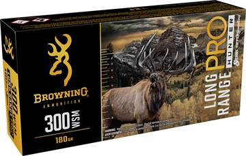 Picture of Browning Ammo Long Range Pro 300WSM 180gr 20 Per Box/10 Case B192530002
