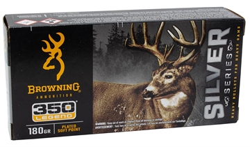 Picture of Browning Ammo Silver 350Legend 180gr Plated Soft Point 20 Per Box/10 Case B192603501