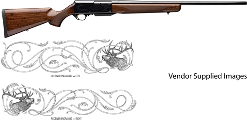 Picture of Browning Rifle Bar Safari Tribute Rifle .30-06 Sprg 4rd Magazine 22" Barrel Walnut with Elk Engraving 031073226