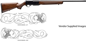Picture of Browning Rifle Bar Safari Tribute Rifle .308 Win 4rd Magazine 22" Barrel Walnut with Whitetail Engraving 031073218