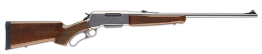 Picture of Browning BLR Lightweight 300 Win Mag 3+1 24" Matte Stainless/ 24" Button-Rifled Barrel, Matte Nickel Aluminum Receiver, Gloss Black Walnut/ Fixed Pistol Grip Stock, Right Hand 034018129