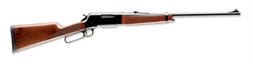 Picture of Browning BLR Lightweight 81 308 Win 4+1 20" Polished Blued/ 20" Button-Rifled Barrel, Polished Blued Aluminum Receiver, Gloss Black Walnut/ Wood Stock, Right Hand 034006118