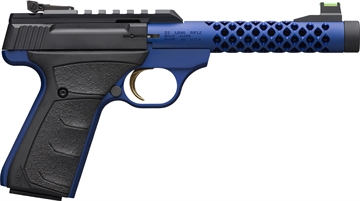 Picture of Browning Browning Buck Mark Plus Vision Blue Shoal Pistol 22 LR. 5.5 in. Black & Blue 10 rd. 051585490