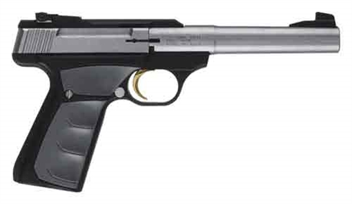 Picture of Browning Buck Mark Camper *CA Compliant 22 LR 10+1 5.50" Tapered Bull Barrel, Matte Stainless Serrated SS Slide, Matte Black Aluminum Frame & Gray Overmolded Grips 051483490