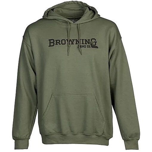 Picture of Browning Browning Buckmark Hoodie Dark Green Medium 5030016402